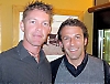 P&aring; v&auml;lg&ouml;renhetst&auml;vlingen i Milano tr&auml;ffade Peter Gustafsson k&auml;nda fotbollsspelare som Alessandro Del Piero.