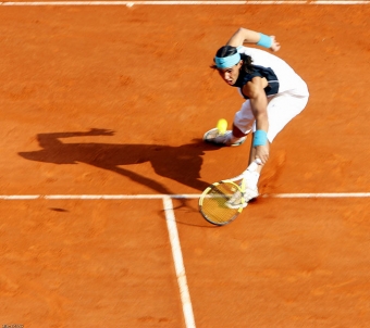 Rafa Nadal har lyft segerbucklan åtta gånger i rad på Monte Carlos grus.