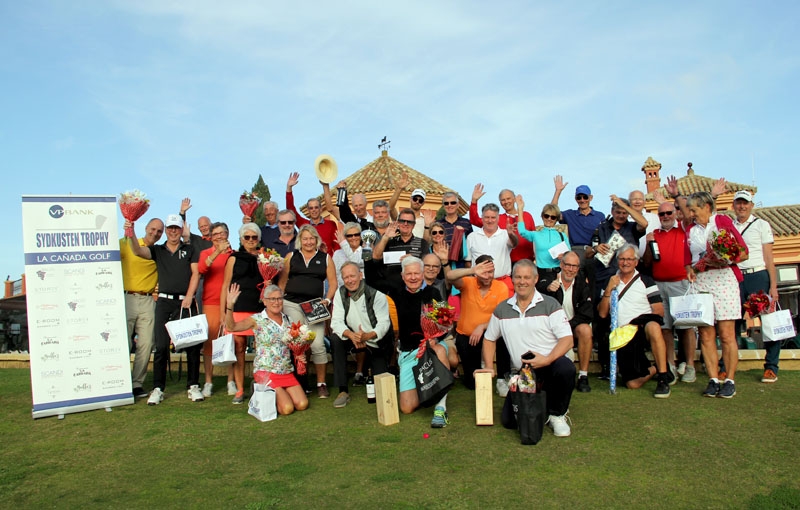 I den 27:e upplagan av Sydkusten Trophy 14 februari på La Cañada Golf vann samtliga deltagare något pris.