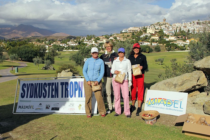 Årets sista tävling i Sydkusten Trophy spelades 3 december på Mijas Golf/Los Olivos.