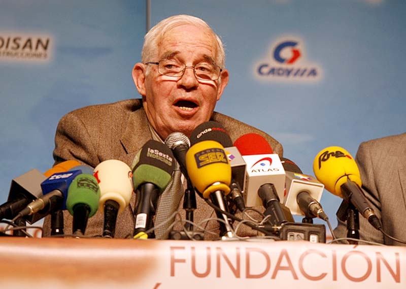 Luís Aragónes satte punkt för Spaniens olycksstämpel i landslagssammanhang. Foto: Rafael Gómez Montoya