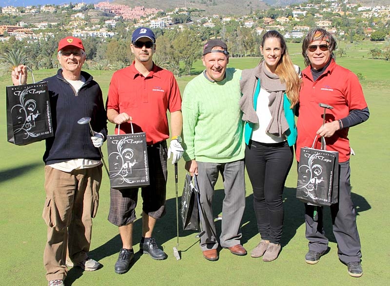 Det blev en solig och minnesvärd dag när kyrkgolfen spelades 23 februari på El Paraiso Golf, i Estepona.
