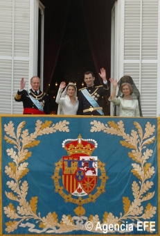 Om statschefsposten står mellan Felipe och Letizia eller Rajoy är valet enkelt..! Foto: Casa Real/Agencia EFE
