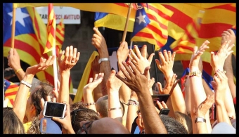 Nej-segern i Skottland är ett stort bakslag för de katalanska separatisterna. Foto: Herminio Alcaraz