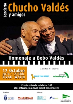 Konserten är både en hyllning till Bebo Valdés och en insamling till Cudeca och Una Luz para Ezequiel.