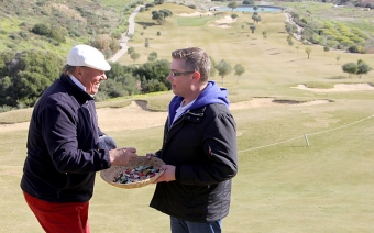 Spelaren med dagens lägsta handicap noterade högsta score på Valle Romano. Bertil Josefsson grundade sitt fina spel på lödgodis som delades ut av Fredrik Lantz från Miadel.