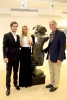 Ägarna till Timeless Gallery Mikael och Joanna Segelström med Svensk-Spanska Handelskammarens delegat i Andalusien Mats Björkman.