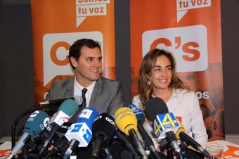 Ciudadanos med Albert Rivera i spetsen kan lämnat Partido Popular i bara mässingen.