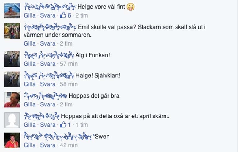 Många gick på Sydkustens aprilskämt om älgen på Bioparc Fuengirola.