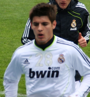 Morata undvek att fira målet mot sin tidigare klubb.