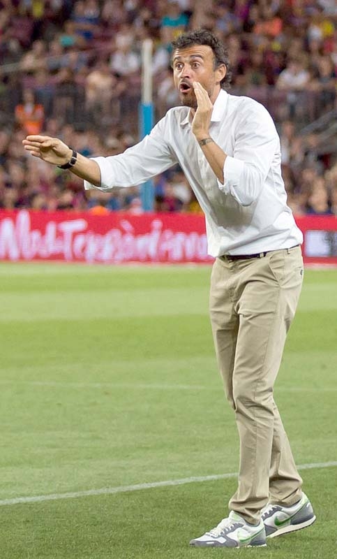 Barcelonas idrottsliga framgångar är till stor del tränaren Luís Enriques merit.