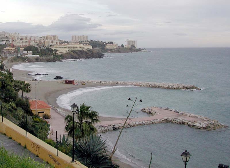 Tragedin inträffade på en av Benalmádenas stränder, nära Fuengirola.