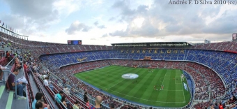 Barcelonas klubbledning är bara en av flera som varslas om dryga böter. Foto: Andres Francisco