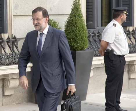 Regeringschefen Mariano Rajoy verkar besluten att länka valet till julen. Foto: La Moncloa Gobierno de España