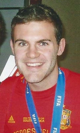Chelseas Juan Mata gjorde segermålet mot Makedonien.