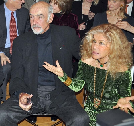 Sean Connery och hans hustru Micheline Roquebrune. Foto: Amaury Laporte