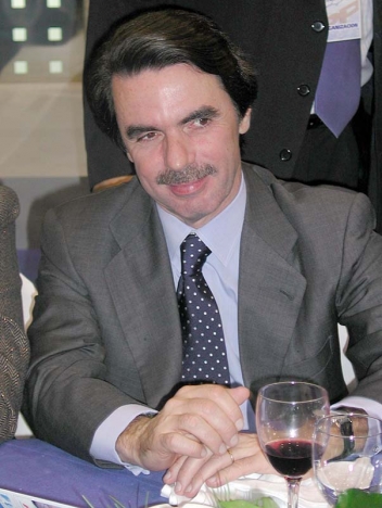 Den här bilden tog jag av Aznar i Marbella, mindre än ett år före invasionen av Irak.