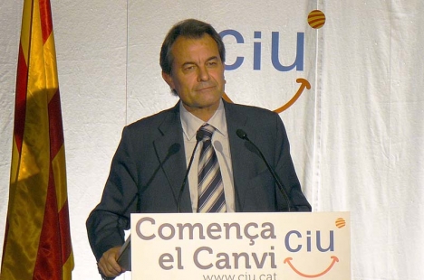 Det är ännu oklart om Artur Mas blir omvald som regionalpresident. Foto: Convergència i Unió