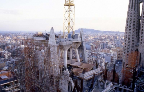 Två av de gripna bodde nära La Sagrada Familia. Foto: Sandro Maggi/Wikimedia Commons