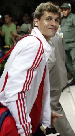 Llorente avgjorde för Sevilla, mot sin tidigare klubb. Foto: Globovisión