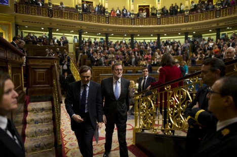 Parlamentet och Senaten drog igång på nytt 13 januari. Foto: La Moncloa Gobierno de España