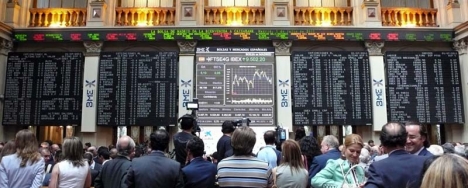 Stor oro på de internationella marknaderna drog även ned Madridbörsen.