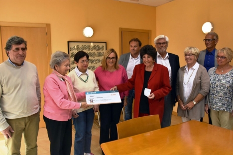 Bidraget från AHN överräcktes i rådhuset i Fuengirola. Foto: Ayto de Fuengirola
