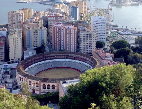 Arenan La Malagueta kan få färre subventioner, om motionen antas.