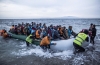 När de spanska brandmännen anlände till Lesbos fanns omkring 3 500 flyktingar på ön. Foto: Proem-Aid