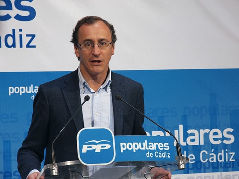 Sittande hälsovårdsministern Alfonso Alonso var borgmästare i Vitoria vid tillfället.