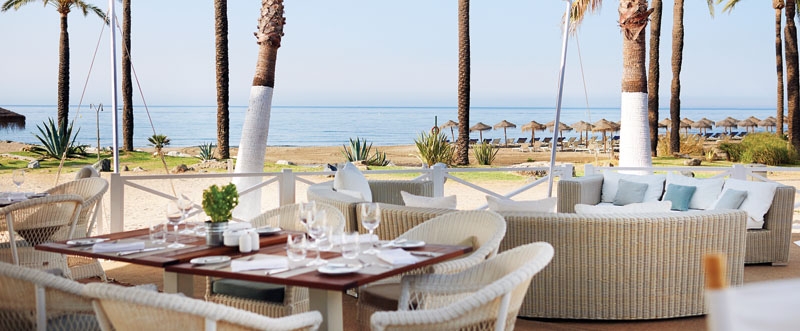 En av de stösta satsningarna de senaste tre åren har varit på restaurangsidan. Puente Romano inrymmer inte mindre än elva olika matställen sommartid, två av dem (Sea Grill och Del Mar) vid havet. Foto: Puente Romano