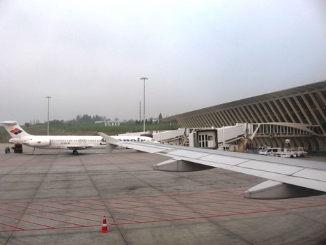 Tillbudet inträffade 21 maj vid Bilbaos flygplats.