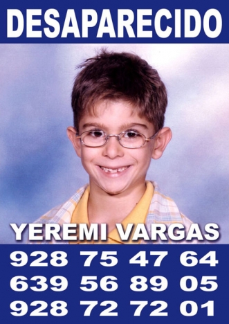 Yeremi Vargas försvann på Gran Canaria 2007.