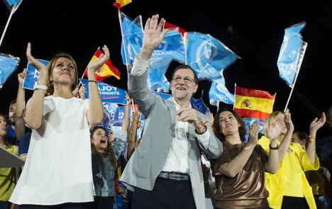 Mariano Rajoy erhöll ett resultat som öveträffar alla förväntningar.