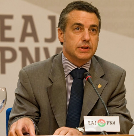 Baskiske regionalpresidenten Íñigo Urkullu kallar till val tidigare än väntat. Foto: Ultrasiete/Wimimedia Commons