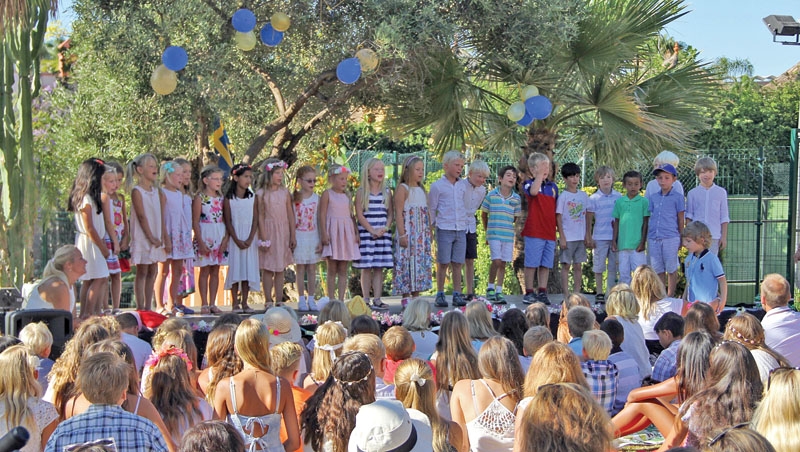 Svenska skolan i Marbella startar hösten med rekordantalet 130 elever och styrelsens ambition är att bli den bästa utlandsskolan i världen.