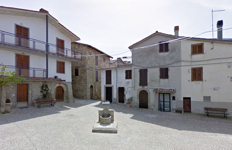 Illica är en av de drabbade byarna i centrala Italien. Foto: Google Maps