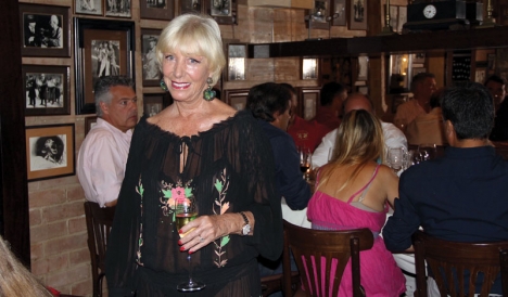 Jill LIndberg firar i höst 30 år med sin framgångsrika krog Los Bandidos, i den kända fritidshamnen Puerto Banús, i Marbella. 
