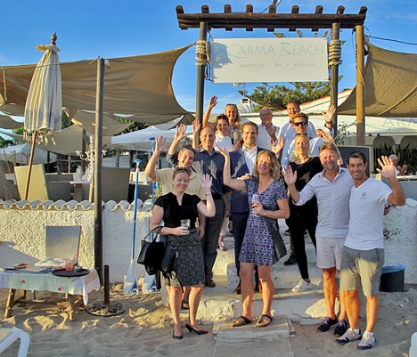 Handelskammaren bjöd på lyxig inramning till höstens första evenemang i Marbella.