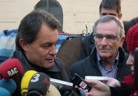 Artur Mas kallar åtalet mot honom för en politisk process. Foto: Xavier Trias
