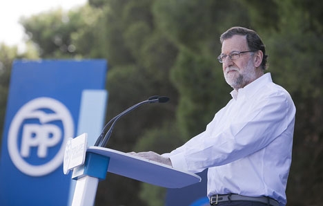 Mariano Rajoy kommer inte att opponera sig mot ett eventuellt nyval hellre förr än senare.