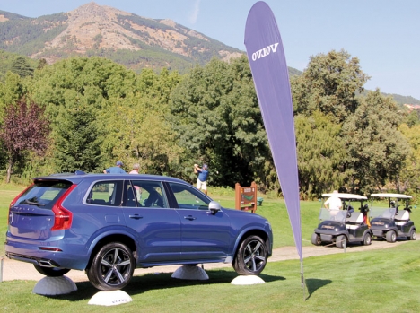Volvo Cars gav en både proffsig och lyxig inramning till Handelskammarens golftävling 22 september.