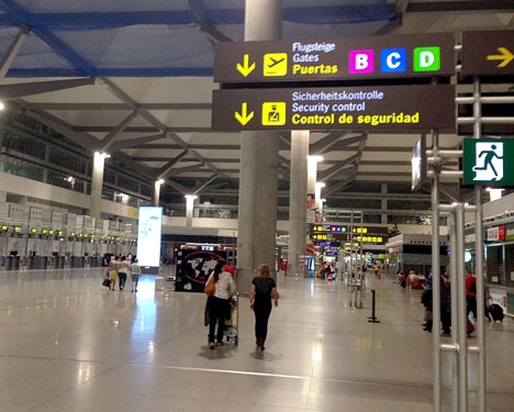 Antalet resenärer på Málaga flygplats har redan överskridit 15 miljoner.