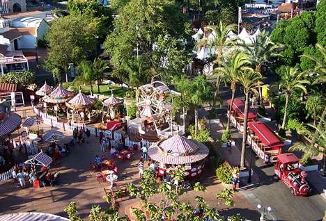 Nöjesparken Tivoli World öppnade 1972 och har inte förändrats anmärkningsvärt i sitt utseende sedan dess. Foto: Tivoli World