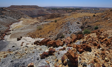 Giftolyckan vid Bolidengruvan i Aznalcóllar är den hittills allvarligaste i Spanien. Foto: David Pineda