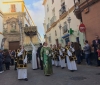 Kvinnoprocession på skärtorsdagen i Cádiz.