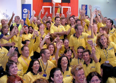 Vid senaste bokslutet hade IKEA 8 158 anställda i Spanien.