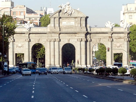 Enligt taxisektorn var uppslutningen i Madrid kring strejken total.