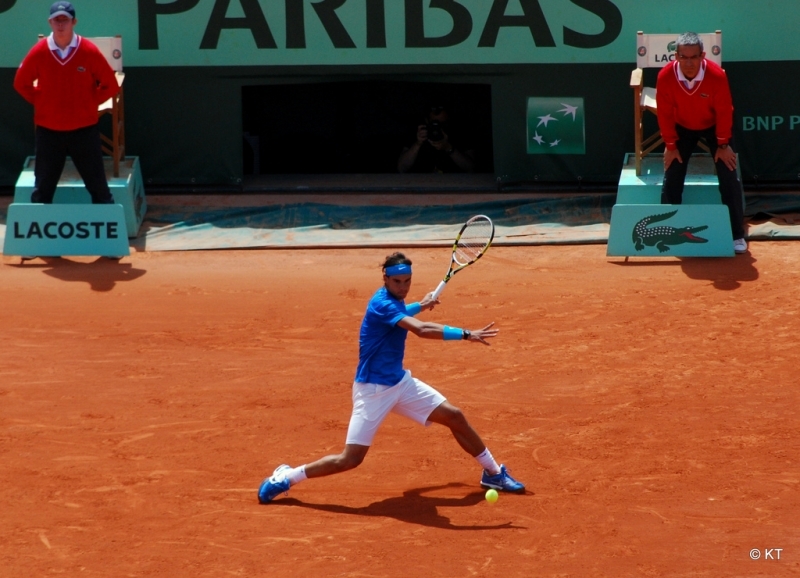 Nadal krossade Wabrinka i finalen för att säkra sin tionde titel i Roland Garros. Foto: Carine06