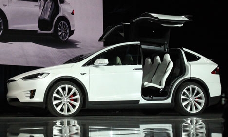 Teslas elbilar kostar från 80 000 euro.